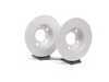 ES#2561511 - 8D0615601AKT1 - Rear Brake Service Kit - Featuring Zimmerman rotors and ECS DD23 Daily Driver ceramic pads - Assembled By ECS - Audi