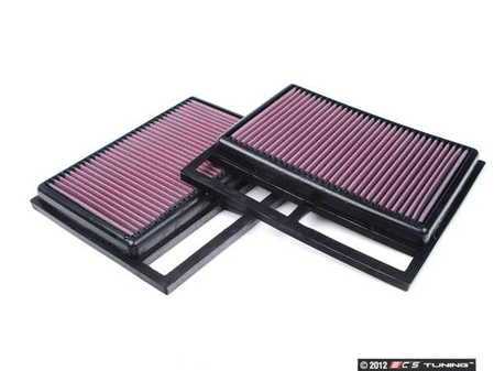 ES#2593251 - 2750940204 - Engine Air Filter Set - Contains two (2) engine air filters - K&N - Mercedes Benz