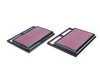 ES#2593251 - 2750940204 - Engine Air Filter Set - Contains two (2) engine air filters - K&N - Mercedes Benz