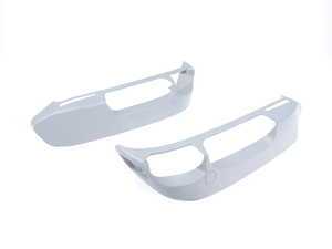 ES#137825 - 52107057989 - Seat Trim Cover Set - Gray - Trim covers for the front seat bottoms - Genuine BMW - BMW