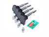 ES#2535560 - 07K905715FKT1 - Ignition Service Kit - Includes four genuine OEM black coil packs and OEM spark plugs - Genuine Volkswagen Audi - Audi Volkswagen