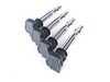 ES#2535560 - 07K905715FKT1 - Ignition Service Kit - Includes four genuine OEM black coil packs and OEM spark plugs - Genuine Volkswagen Audi - Audi Volkswagen