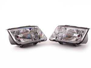 ES#523253 - 1J5698001BG - European Headlight Set - (NO LONGER AVAILABLE) - With fog lights, with clear turn signals - Genuine European Volkswagen Audi - 