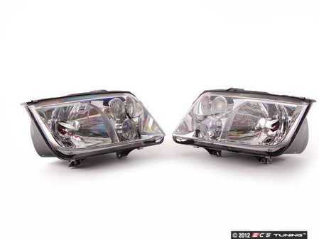ES#523253 - 1J5698001BG - European Headlight Set - (NO LONGER AVAILABLE) - With fog lights, with clear turn signals - Genuine European Volkswagen Audi - 