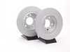 ES#514102 - E4634_11 - Rear Brake Service Kit - Featuring Meyle coated rotors and ECS DD23 Daily Driver ceramic pads - Assembled By ECS - BMW