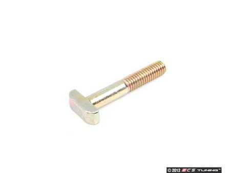 ES#469038 - N90053401 - T-Head Screw - Used in securing the lower timing belt cover. M6x35 - Genuine Volkswagen Audi - Audi