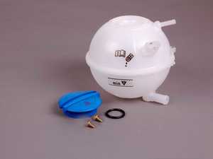 ES#2575928 - 1J01000-2 - Expansion Tank Replacement Kit - Complete Assembly - Clean up your engine bay or replaced your cracked unit with a new coolant expansion tank replacement kit. - Genuine Volkswagen Audi - Audi Volkswagen
