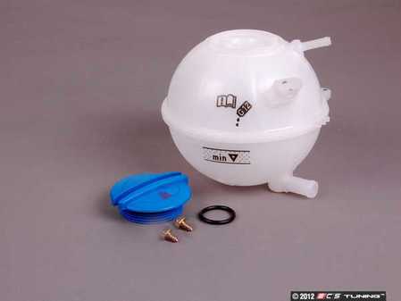 ES#2575928 - 1J01000-2 - Expansion Tank Replacement Kit - Complete Assembly - Clean up your engine bay or replaced your cracked unit with a new coolant expansion tank replacement kit. - Genuine Volkswagen Audi - Audi Volkswagen