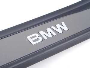 ES#122680 - 51477034305 - Door sill - left  - Rear door sill with BMW Script - Genuine BMW - BMW