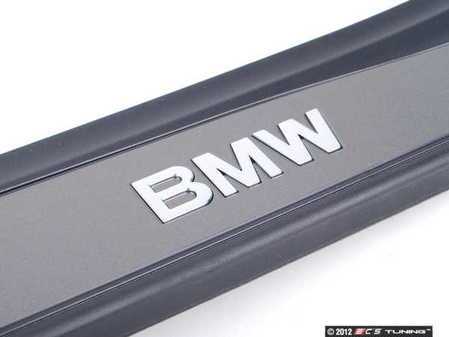 ES#122680 - 51477034305 - Door sill - left  - Rear door sill with BMW Script - Genuine BMW - BMW