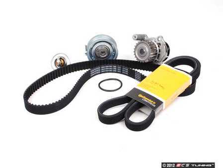 ES#2238 - MK42LTBK V2 - ECS Ultimate Timing Belt Kit - Comes with the standard kit plus a water pump, accessory belt, and thermostat - Assembled By ECS - Volkswagen