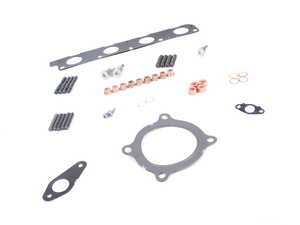 ES#2587509 - 06F253039FKT3 - Turbocharger Installation Kit W/ Exhaust Manifold Studs - Includes all gaskets and hardware - Assembled By ECS - Audi