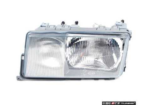 ES#2588375 - 500109E - Headlamp Assembly - Left (Driver) Side - E-Code With One Piece Lens - TYC - Mercedes Benz