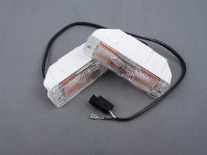 ES#2200717 - 9531191E - Bumper Turn Signal Set - Clear - (NO LONGER AVAILABLE) - Change up the look of your VW with clear indicators - ZiZa - Volkswagen