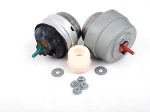 ES#2586461 - 8E0199379BGKT - Engine Mount Kit - Complete set of engine mounts and hardware to keep vibrations in check - Genuine Volkswagen Audi - Audi