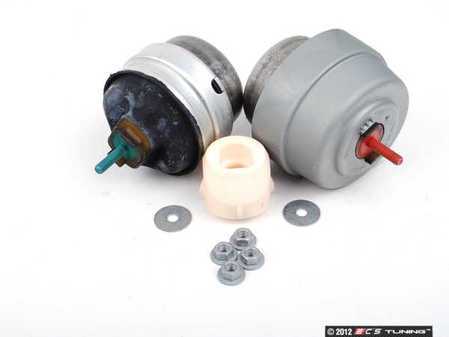 ES#2586461 - 8E0199379BGKT - Engine Mount Kit - Complete set of engine mounts and hardware to keep vibrations in check - Genuine Volkswagen Audi - Audi