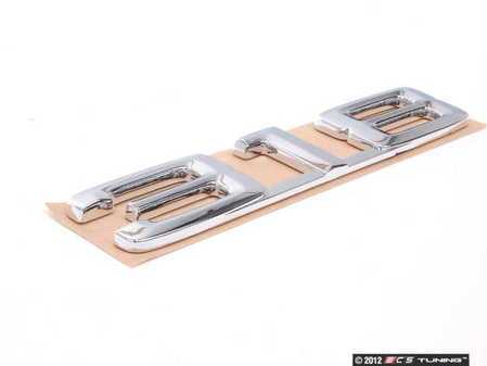 ES#78996 - 51141916133 - E30 318 Emblem - Priced Each - Badge located on trunk lid - Genuine BMW - BMW