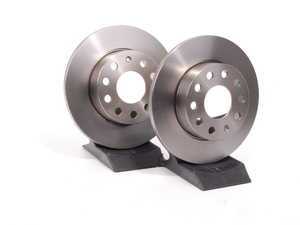 ES#253003 - 1K0615601LKT1 - Rear Brake Rotors - Pair (260x12) - Restore the stopping power in your vehicle - Pilenga - Volkswagen