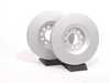 ES#2562100 - 8E0615301ADK3 - Front & Rear Brake Service Kit - Featuring Zimmermann rotors and ECS DD23 "Daily Driver" ceramic pads. - Assembled By ECS - Audi
