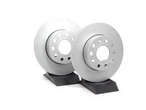 ES#2132945 - 1K0615601LKT3 - Rear Brake Rotors - Pair (260x12) - Featuring a protective Meyle Platinum coating. - Meyle - Audi Volkswagen