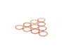 ES#4317 - 216-10014kt - Copper Sealing Washers - Pack Of 10 - 10x14 copper sealing washers. - ECS - Audi Volkswagen