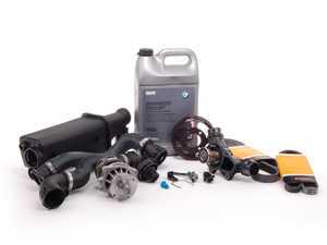 ES#2063861 - ECSE461711-2 - ECS Cooling System Refresh Kit - Level 2 - A more advanced refresh kit - with aftermarket components, featuring an ECS Aluminum Pulley and GEBA Water Pump - Assembled By ECS - BMW