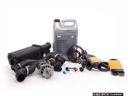 ES#2063861 - ECSE461711-2 - ECS Cooling System Refresh Kit - Level 2 - A more advanced refresh kit - with aftermarket components, featuring an ECS Aluminum Pulley and GEBA Water Pump - Assembled By ECS - BMW