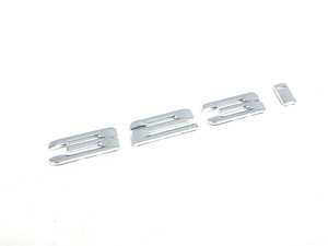 ES#79412 - 51148195145 - 323i Sedan Trunk Emblem - Includes adhesive backing for easy installation - Genuine BMW - BMW