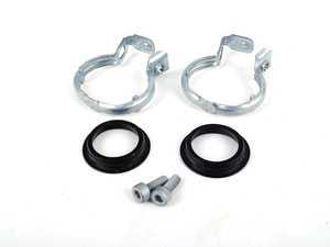 ES#440737 - 8E0898380 - Heater Core Pipe Gasket Set - Includes the necessary gaskets and clamps for your new heater core - Genuine Volkswagen Audi - Audi Volkswagen