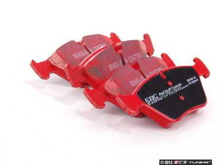 ES#2593946 - DP31552CKT1 - Front And Rear Brake Pad Kit - EBC RedStuff - A set of high performance street pads, featuring Kevlar technology - EBC - BMW