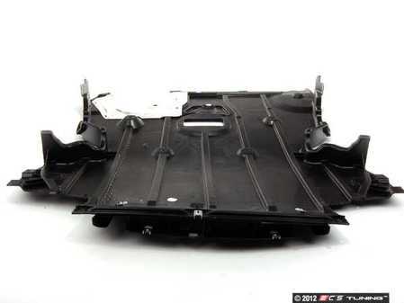 ES#130723 - 51758046338 - E92 Belly Pan - Splash shield protecting the engine from dirt and debris in vehicles with M-Sport front bumper - Genuine BMW - BMW