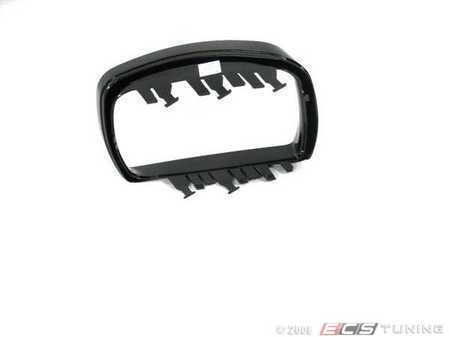 ES#82735 - 51167002320 - E53 X5 Mirror Trim Ring - Right - Glanz Schwarz, gloss black - Genuine BMW - BMW
