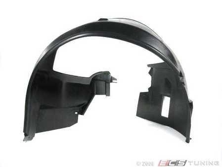 ES#129509 - 51718151562 - Front Fender Liner - Right - Protects fenders from road debris, hardware sold separately - Genuine BMW - BMW