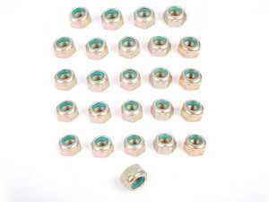ES#2538120 - 07129922436kt - Self-Locking Hex Nut - Pack Of 25 - M10x1 - Genuine BMW - BMW