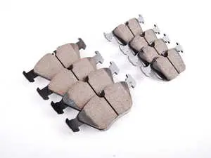 Front & Rear Euro Ceramic Brake Pad Kit