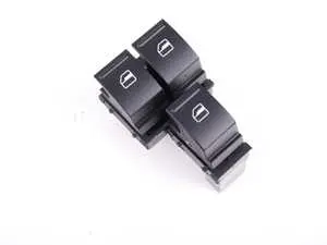 Window Switch Kit - 2 Door - Black