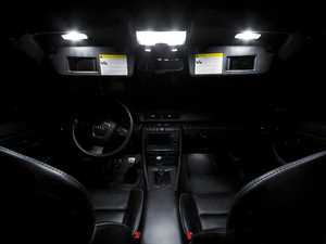 ES#2202566 - B7LEDKIT - B7 A4/S4/RS4 Master LED Interior Lighting Kit - Transform your complete interior in minutes with new LED interior bulbs from Ziza - ZiZa - Audi