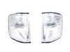 ES#2598243 - 50012015001191KT - Clear / White Front Flasher Set - Complete housing assemblies - Ready to install on your Mercedes - Bremmen Parts - Mercedes Benz