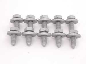 ES#2597317 - 22326760945KT - Hex Bolt - Pack Of 10 - M8x22-8.8-ZNS3 - Genuine BMW - BMW