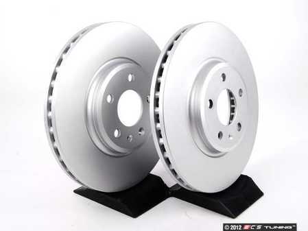 ES#2581143 - 8K0998301AKT4 - Front Brake Rotors - Pair (320x30) - Featuring a protective Meyle Platinum coating. - Meyle - Audi