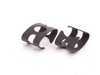 ES#1167 - MK4S2BBK-BKXS - ECS Big Brake Kit - Stage 2 - Cross Drilled & Slotted Rotors (312x25) - (NO LONGER AVAILABLE) - Four piston Black Porsche Boxster caliper, caliper carrier, pads, sensors, exact-fit stainless steel lines, and hardware - ECS - 