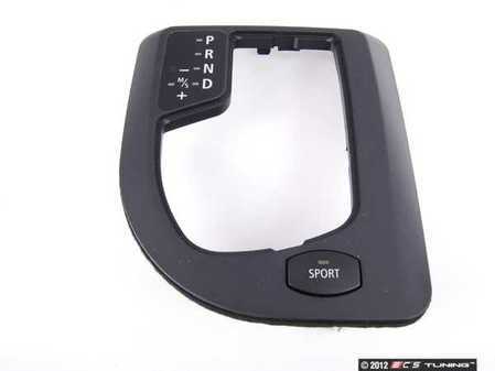 ES#83463 - 51167077663 - Center Console Trim - (NO LONGER AVAILABLE) - Located around the shifter base - Genuine BMW - 