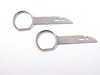 ES#1355843 - 00072195701 - Radio Removal Tools - For CR- and CDR- radios - Genuine Porsche - Porsche