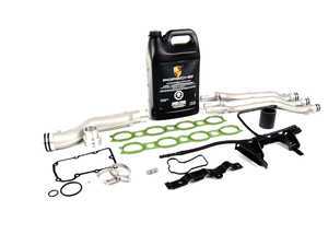 ES#2501060 - 94810605906KT - Cayenne S Coolant Pipe Upgrade/Repair Kit - Everything you need to replace cracked or leaking coolant pipes - Genuine Porsche - Porsche