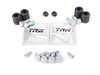 ES#2588575 - 8E0698470BKT1 - Rear Pad And Rotor Installation Kit - Includes everything to install new rear brakes - Assembled By ECS - Audi