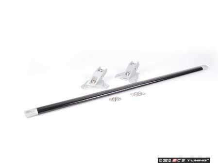 ES#10997 - ECSCF03B03-ACE - ECS Carbon Fiber Strut Bar Kit - Silver - Reduce chassis flex with this lightweight strut bar - ECS - BMW