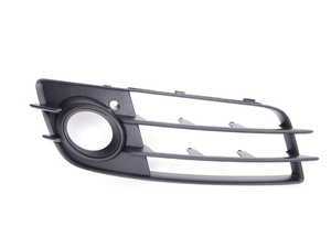 ES#1844301 - 8K0807681DZDE - Fog Light Grille - Satin/Matte Black - Left - Keep your exterior looking clean - Genuine Volkswagen Audi - Audi