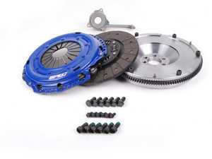 ES#2568943 - SV871-2SFKT -  Stage 1 Clutch Kit - Steel Flywheel (20lbs) - Streetable clutch holds up to 350 FT LBS TQ - Spec Clutches - Audi Volkswagen