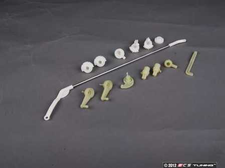 ES#1734742 - 2038300032 - Linkage Parts Kit - Footwell Flaps Without Operating Lever - Genuine Mercedes Benz - Mercedes Benz