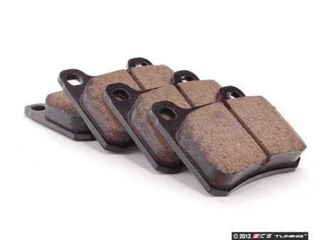 ES#3161564 - EUR335 - Rear Euro Ceramic Brake Pad Set - Ceramic composite developed to meet low dust & noise requirements - Akebono - Mercedes Benz